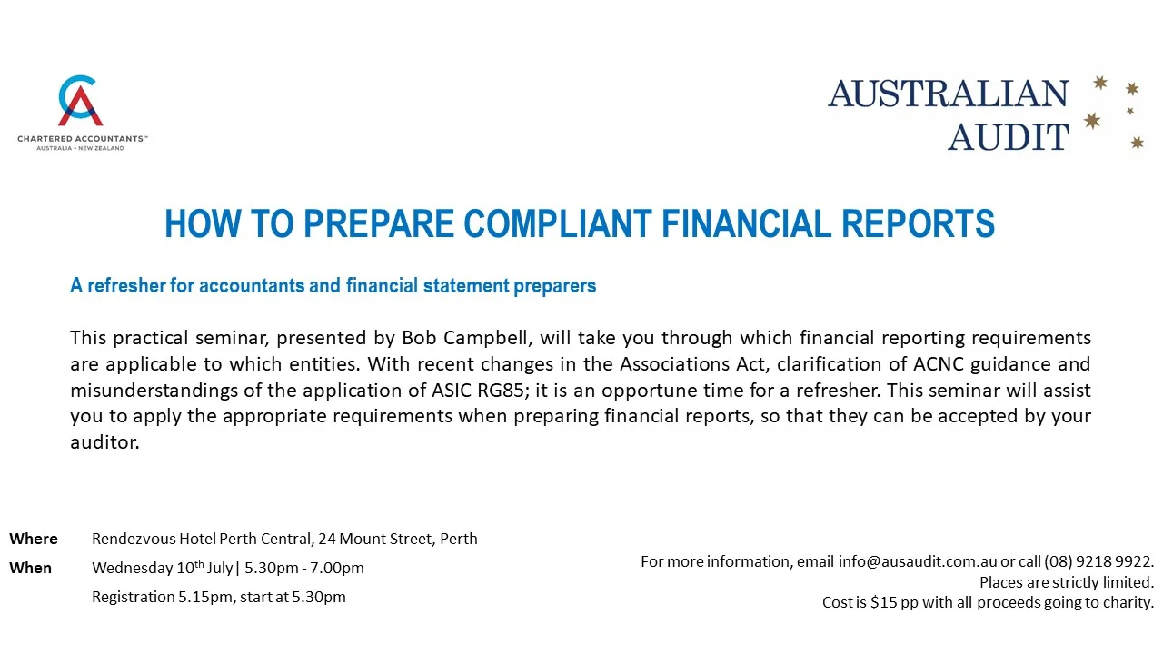 How to Prepare Compliant Financial Reports