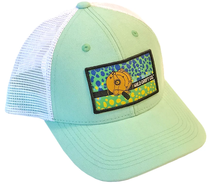 Sea Foam Green Mahi Hat — Wild Drift Co.