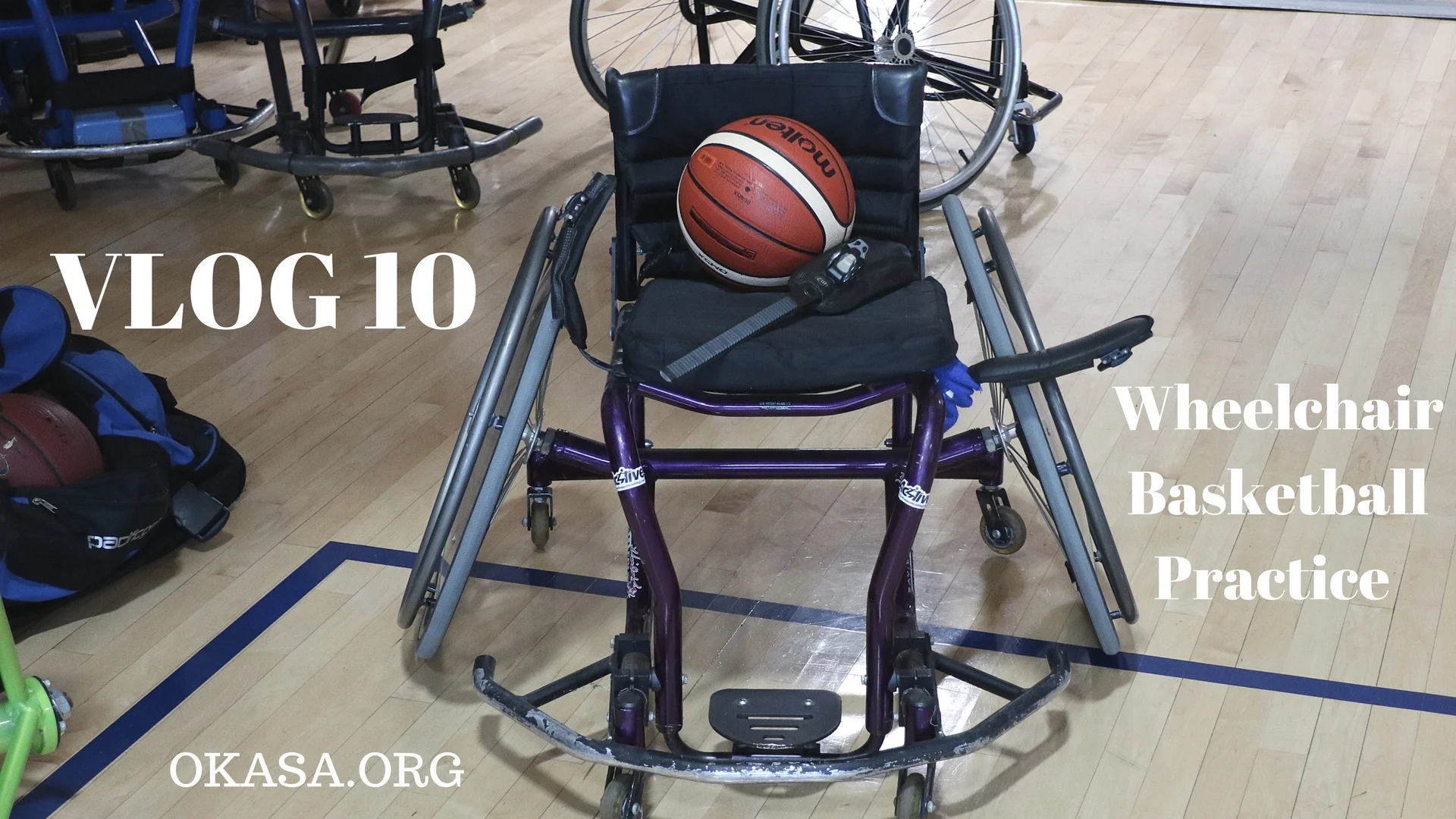 Vlog 10 Wheelchair Basketball Practice