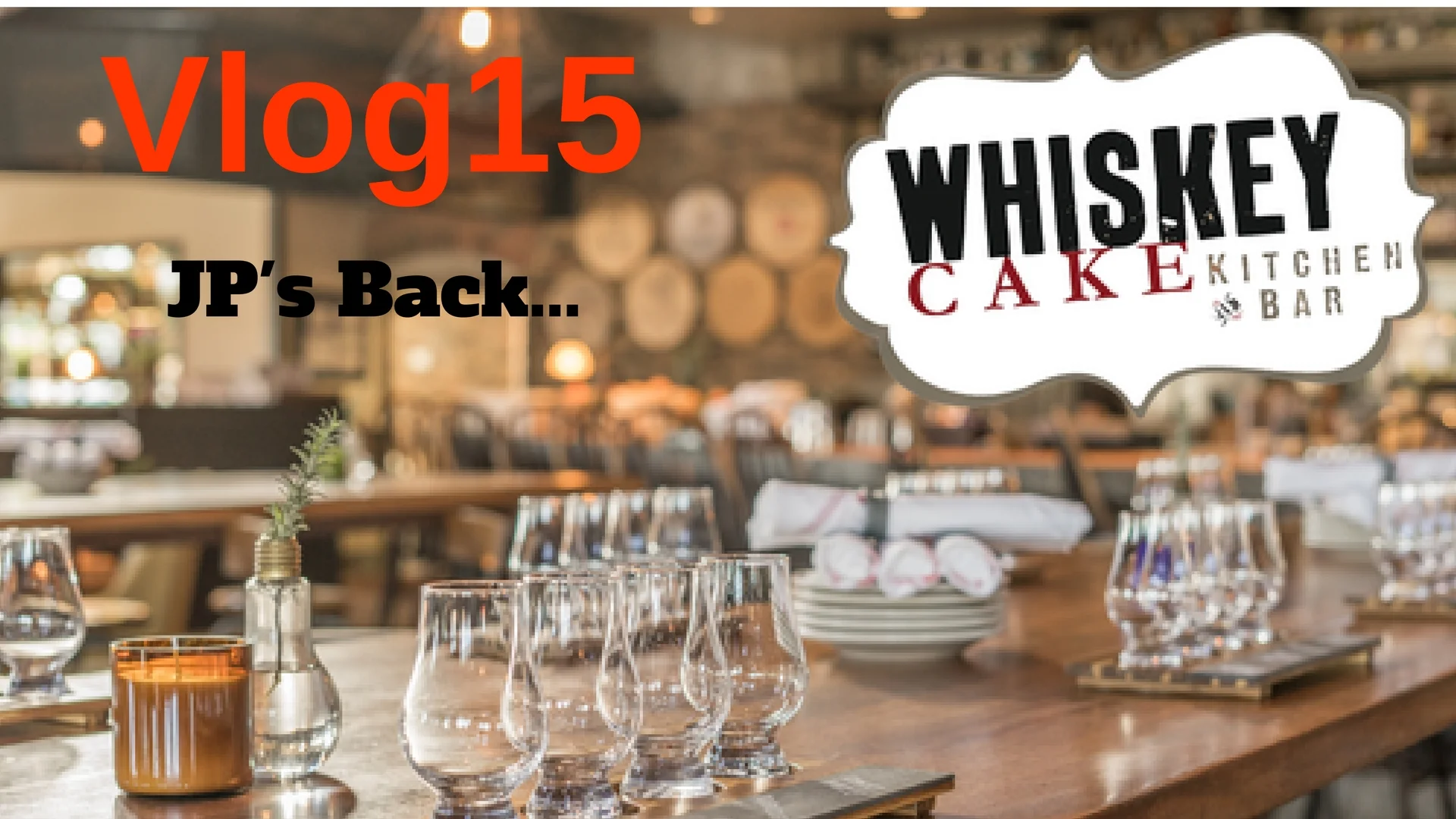 JP's Back....You're gonna be in trouble.....Whiskey Cake