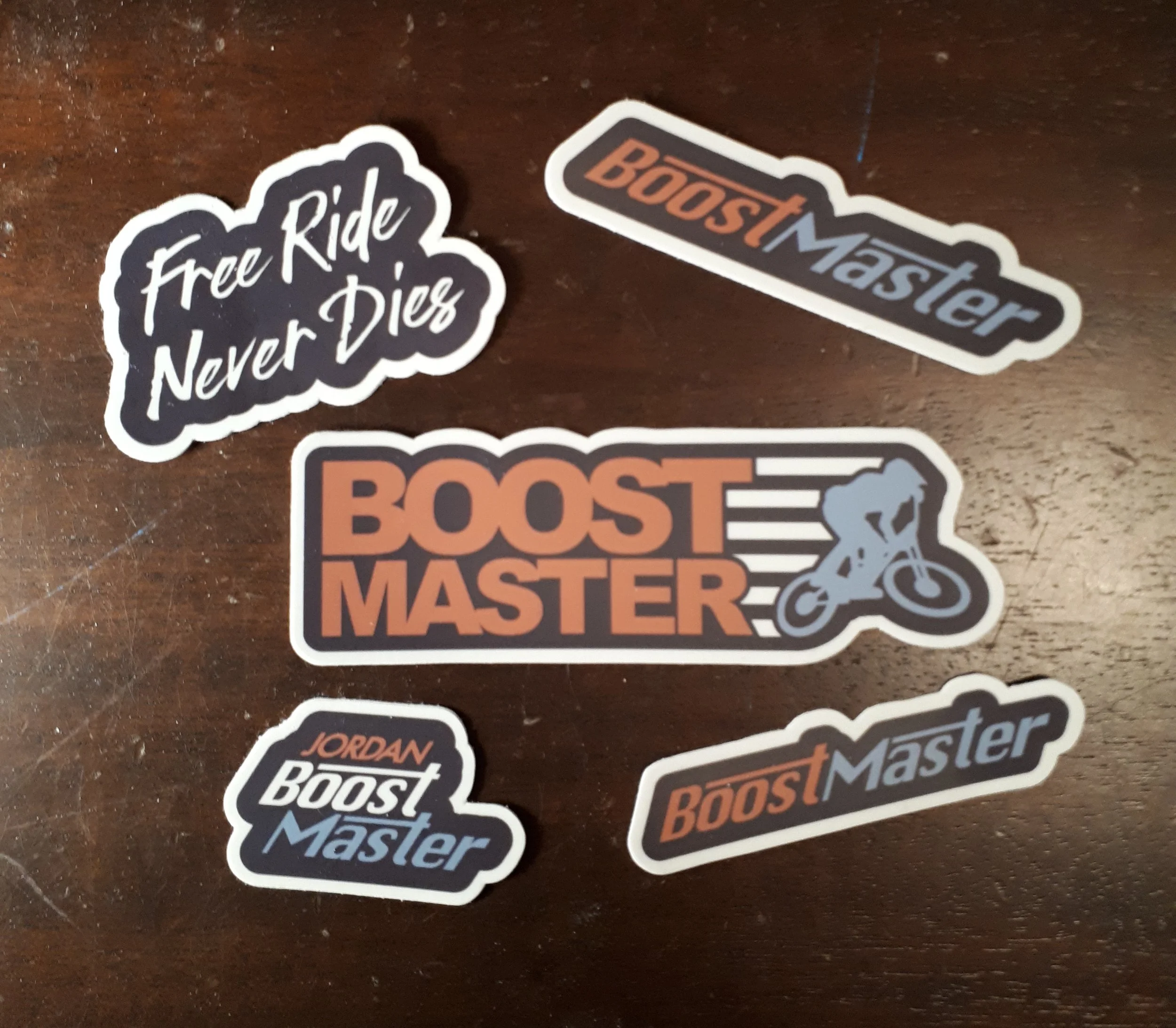 Boostmaster Stickers — Jordan Boostmaster