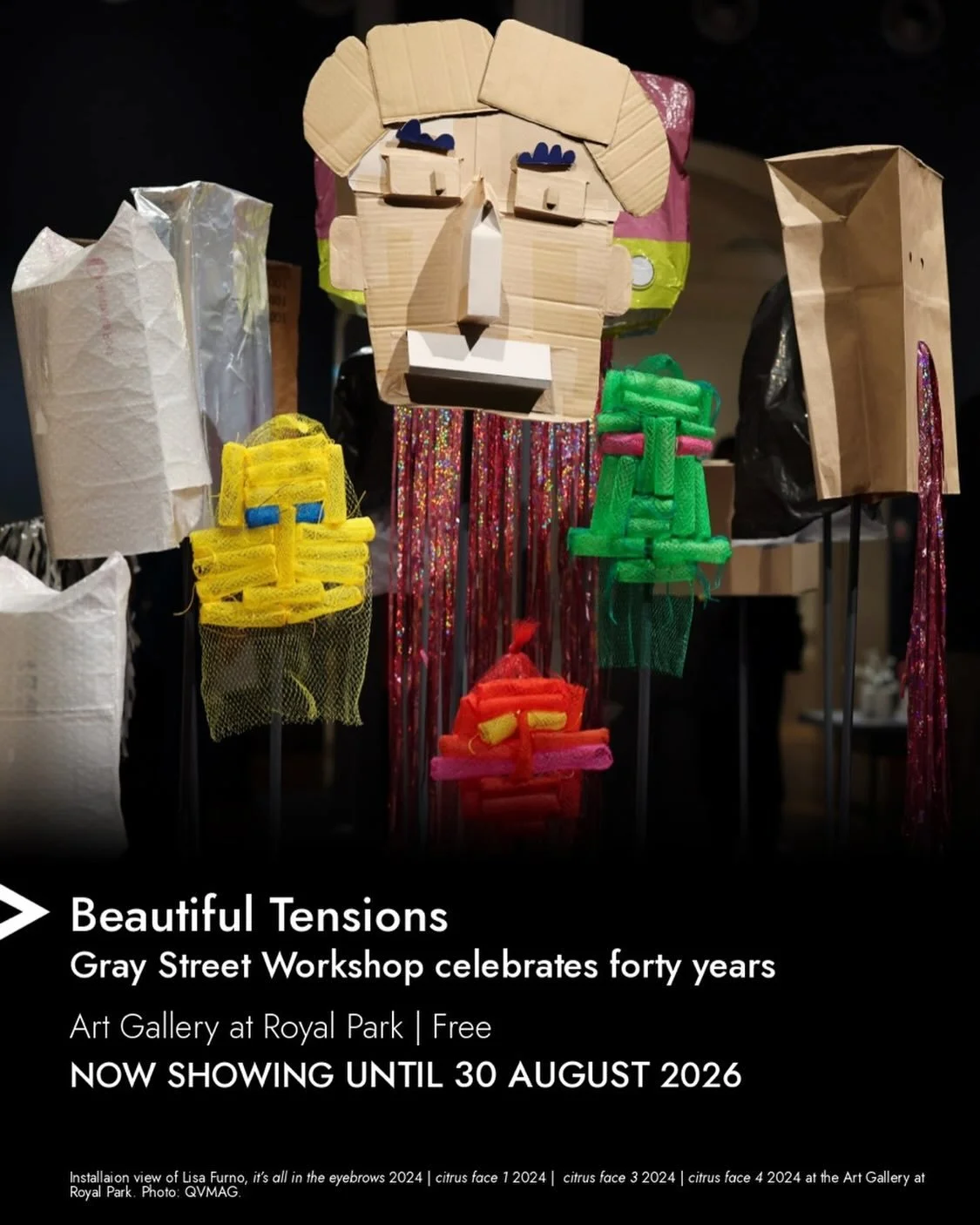 REPOST &bull; @qvmag_official Discover what&rsquo;s on at QVMAG in August 👀 
 
📍 Art Gallery at Royal Park, 2 Wellington Street 
▪️ Beautiful Tensions: Gray Street Workshop celebrates forty years | FREE entry, until 30 August 2026 

open from 10am 