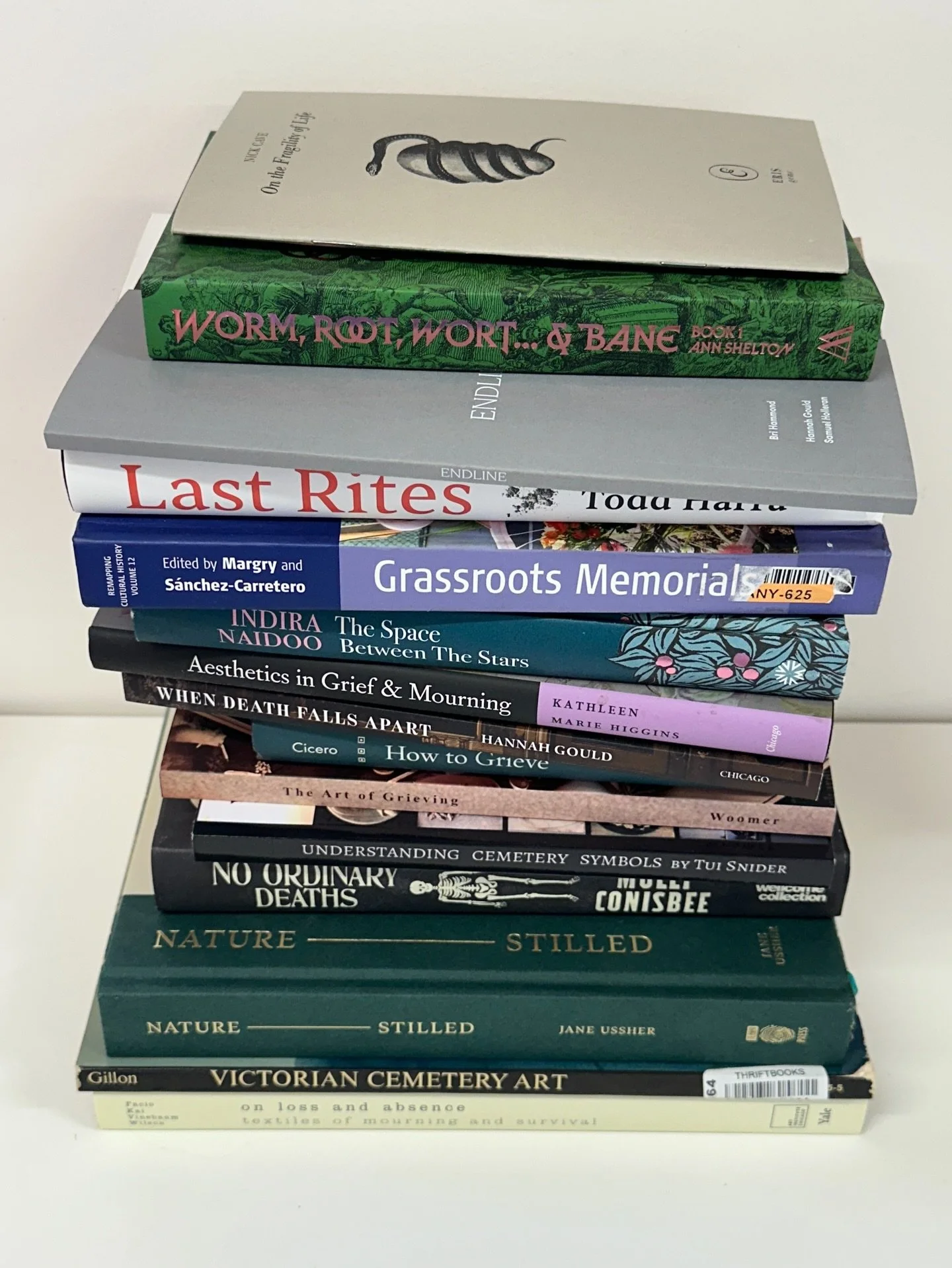 Current reading stack&hellip;

#loveofbooks #bookobsessed #loveandloss #mourning #process