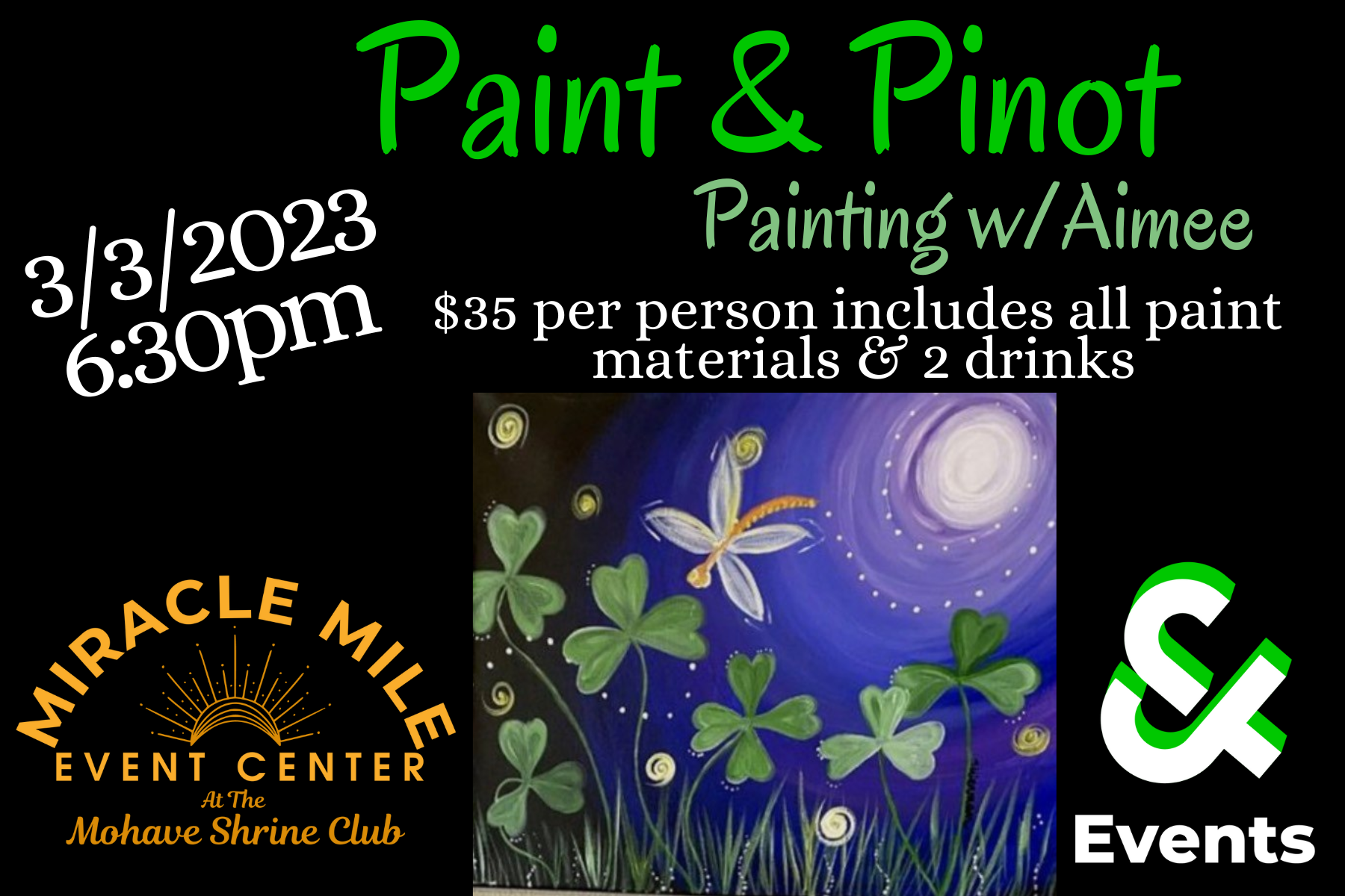 Paint & Pinot March