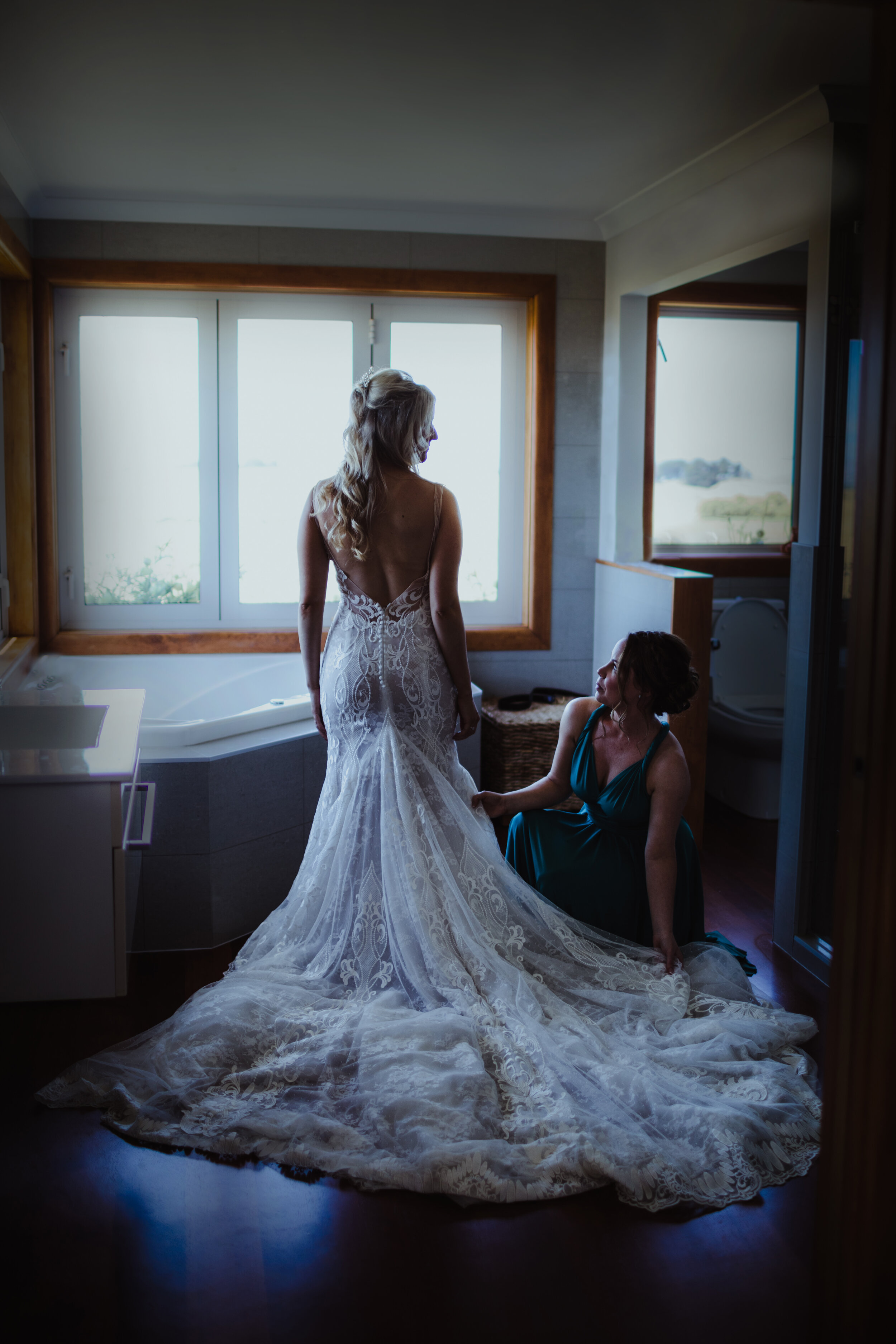 Bridal getting ready photo