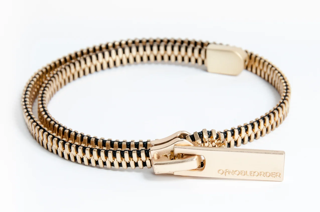 AKIVA Zipper - Gold