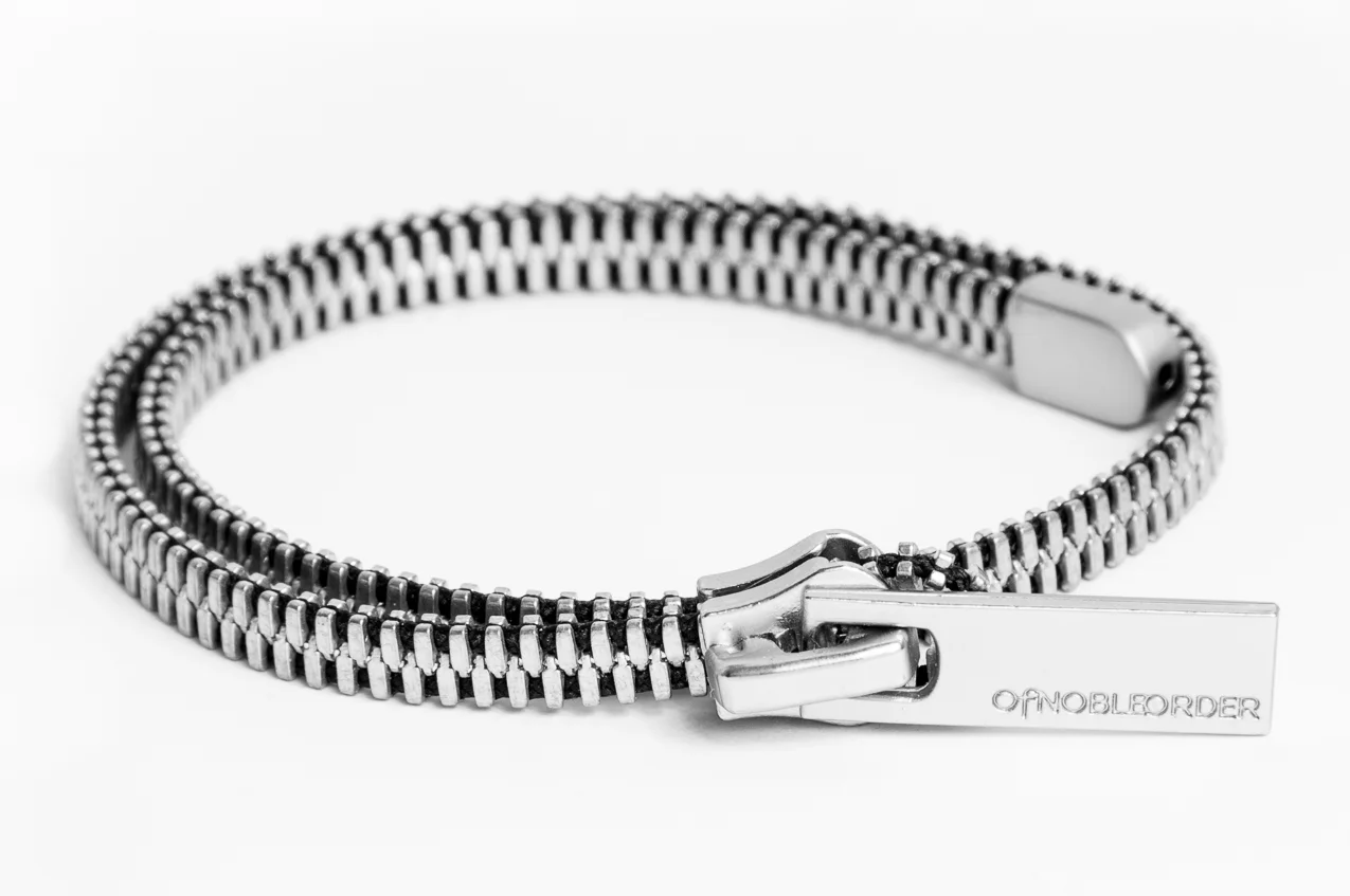 AKIVA Zipper - Silver 