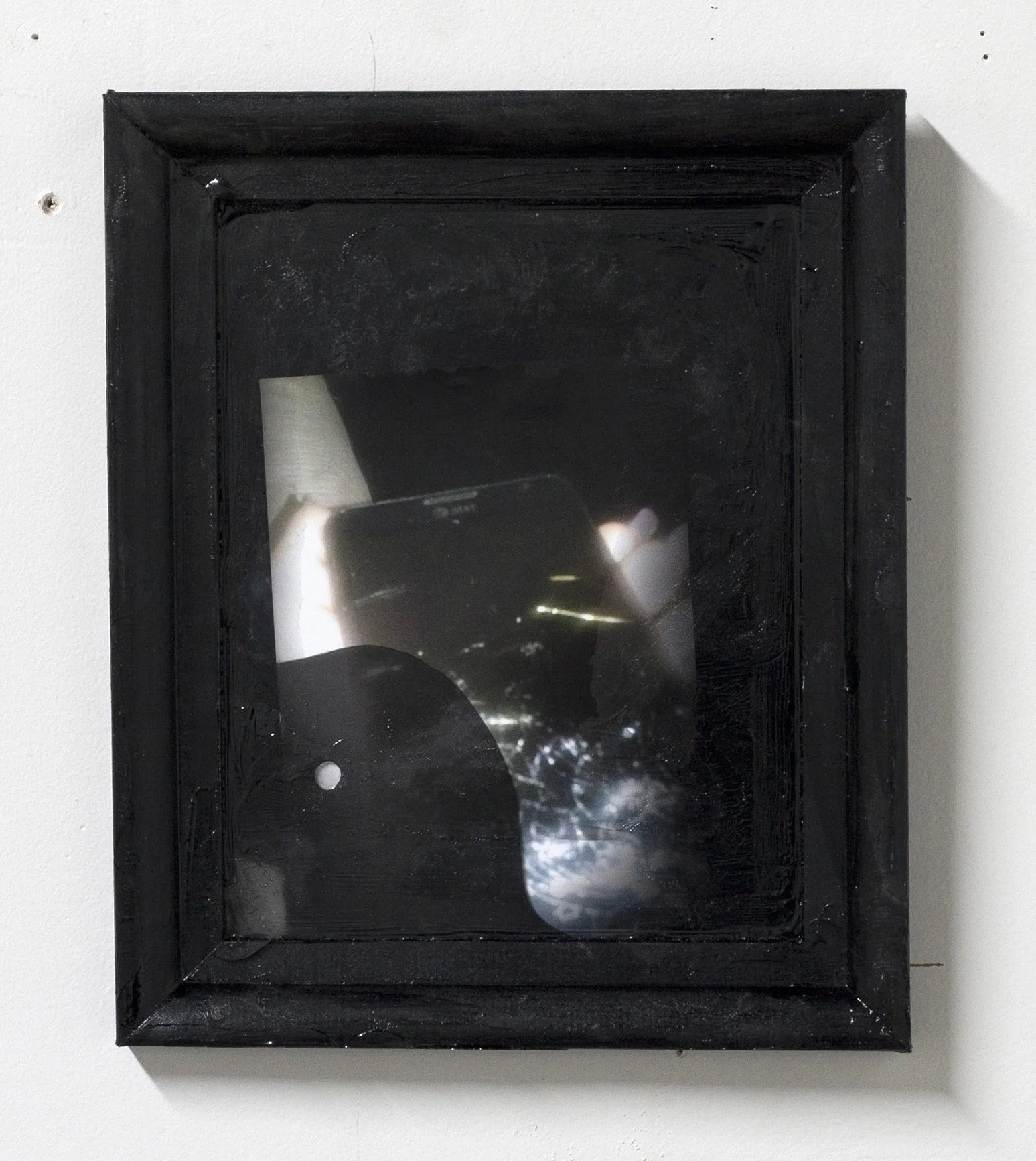 Alphabet Series VI, 2016-17 oil, fiberglas, resin 7.5 x 9"