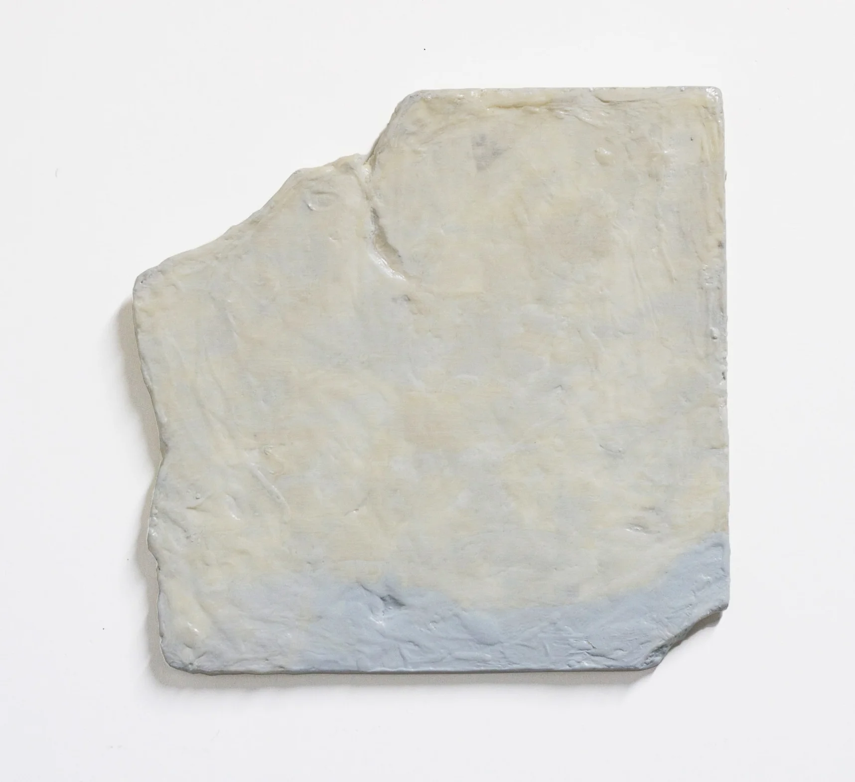 Blank fragment, 2016 acrylic, resin, foam 20 x 20”