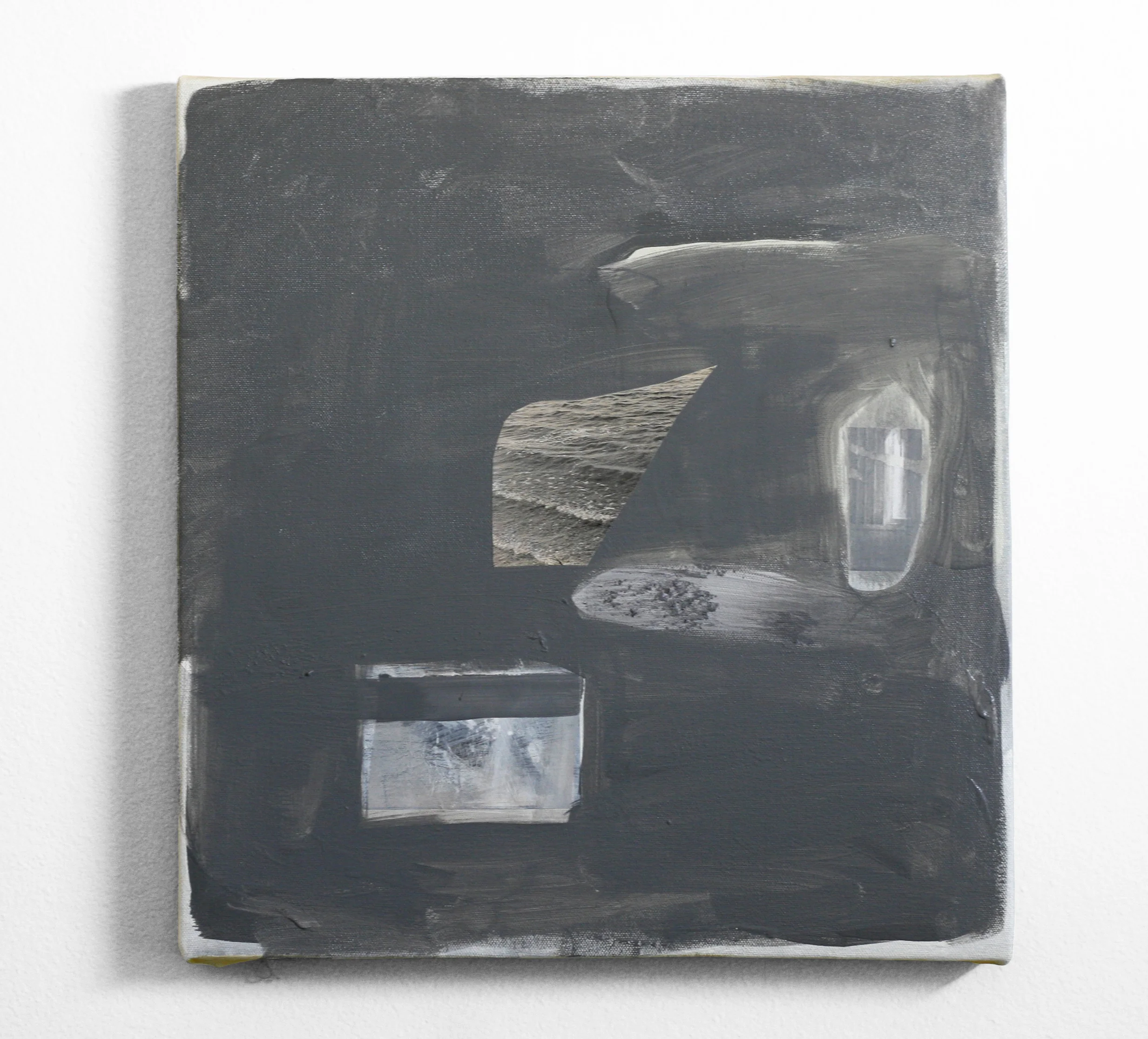 34 Park Street, 2012 wood, acrylic, silver gelatin prints, mica 22 x 24”