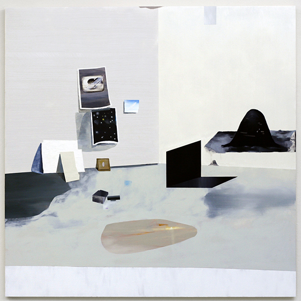  Untitled, 2008  oil on wood  48” x 48”    