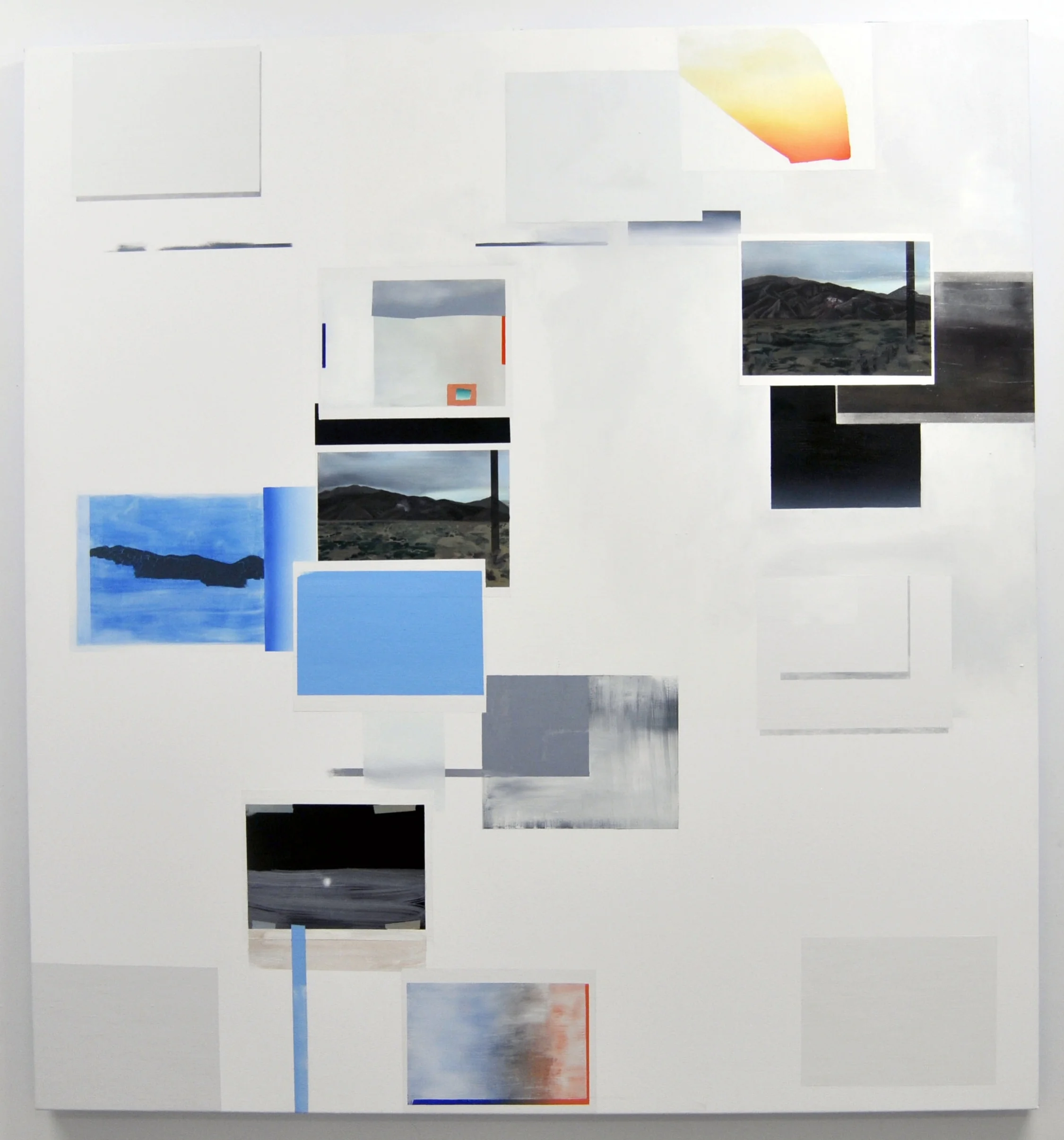 Untitled, 2009 oil on canvas 58" x 84"