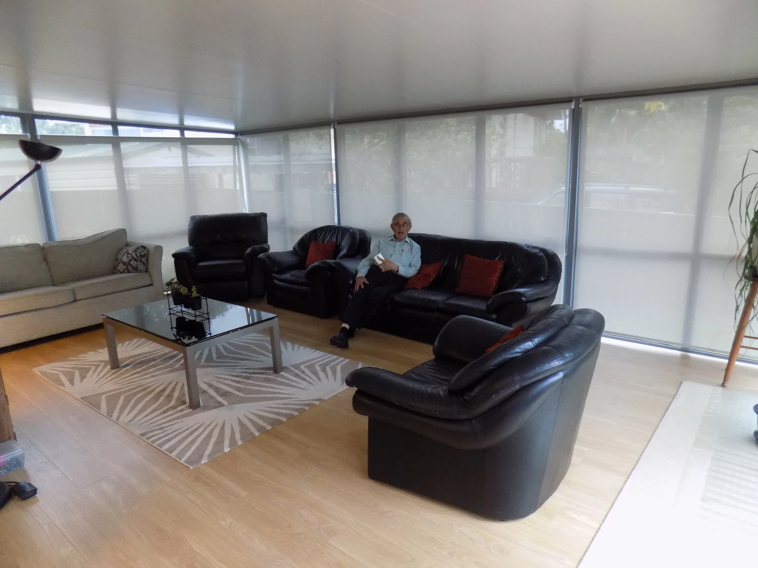 Inside the extension