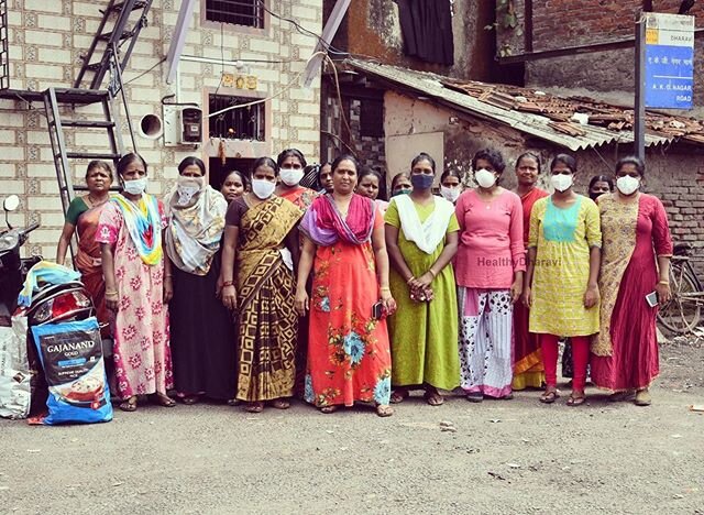 Honored to be working with @thepollinationproject to support the ana ing @healthydharavi team.