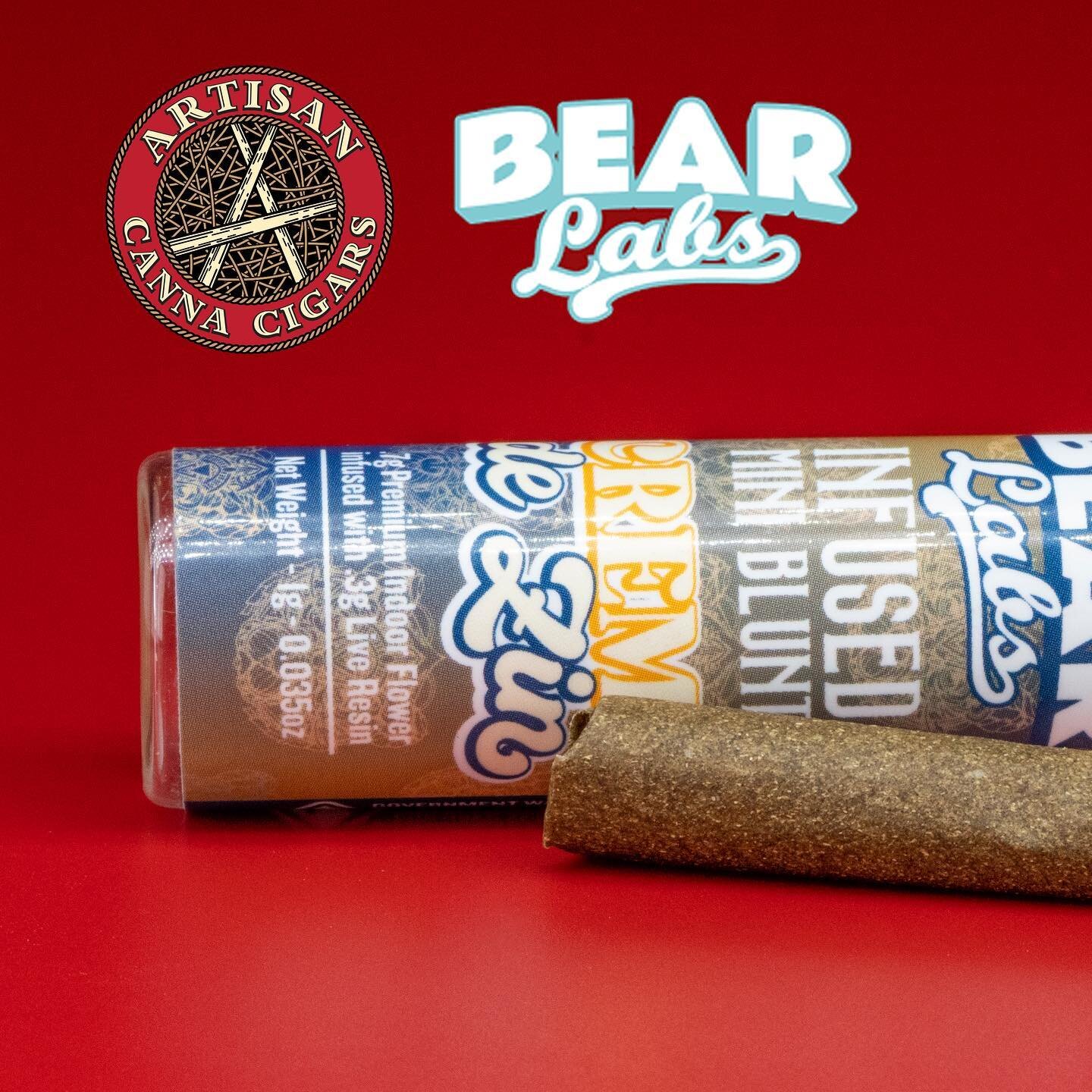 Get frosty ❄️ w/ @bearlabs710 Infused Mini Blunt collab!