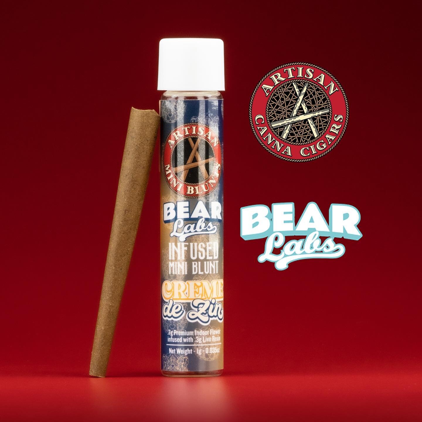 @bearlabs_ca keepin it frosty 🥶 with our Infused Mini Blunts collab! #KingOfCollabs