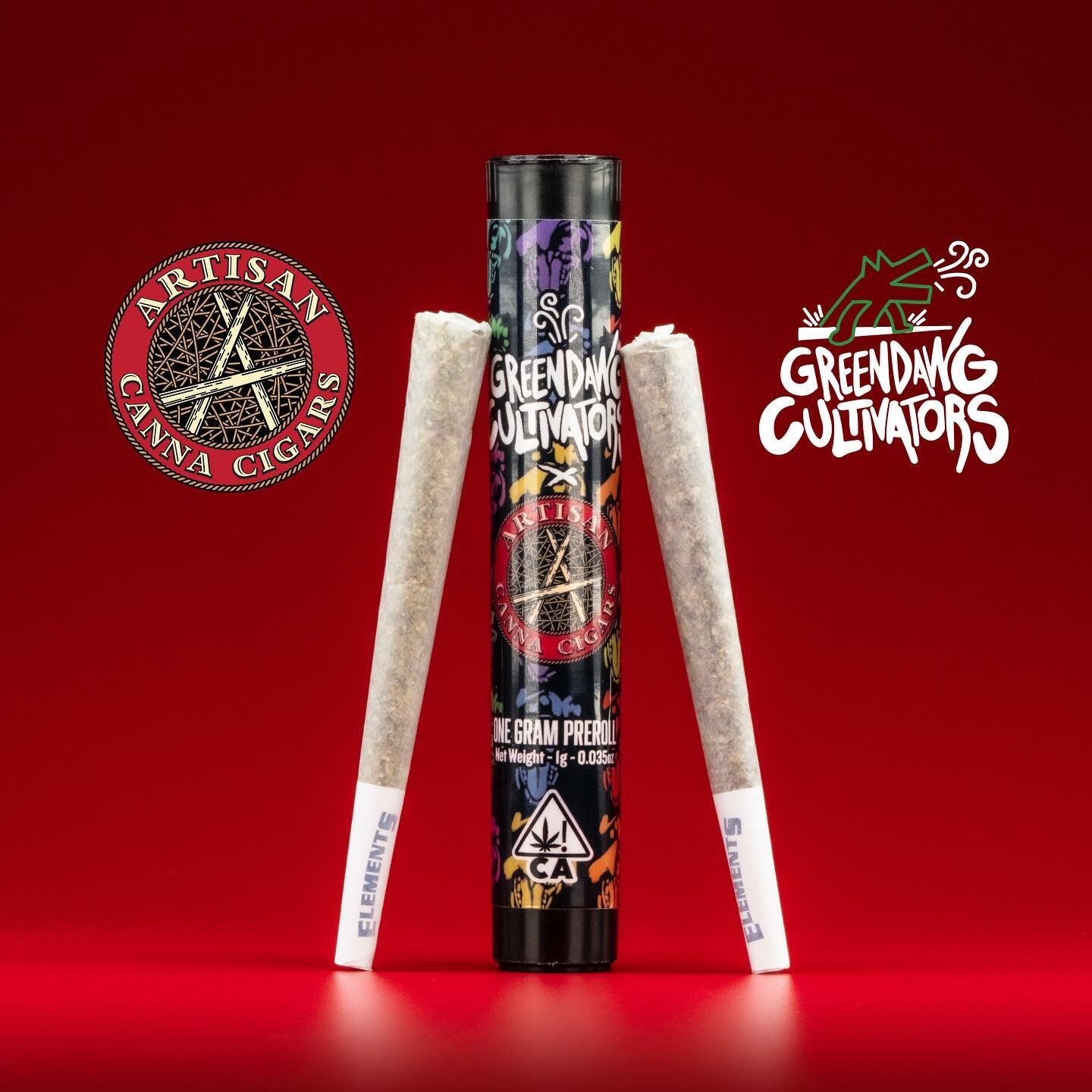 One of our dopest collaborators! @greendawgca with the 1G 🔥 Pre-Roll. It gets no better than this!