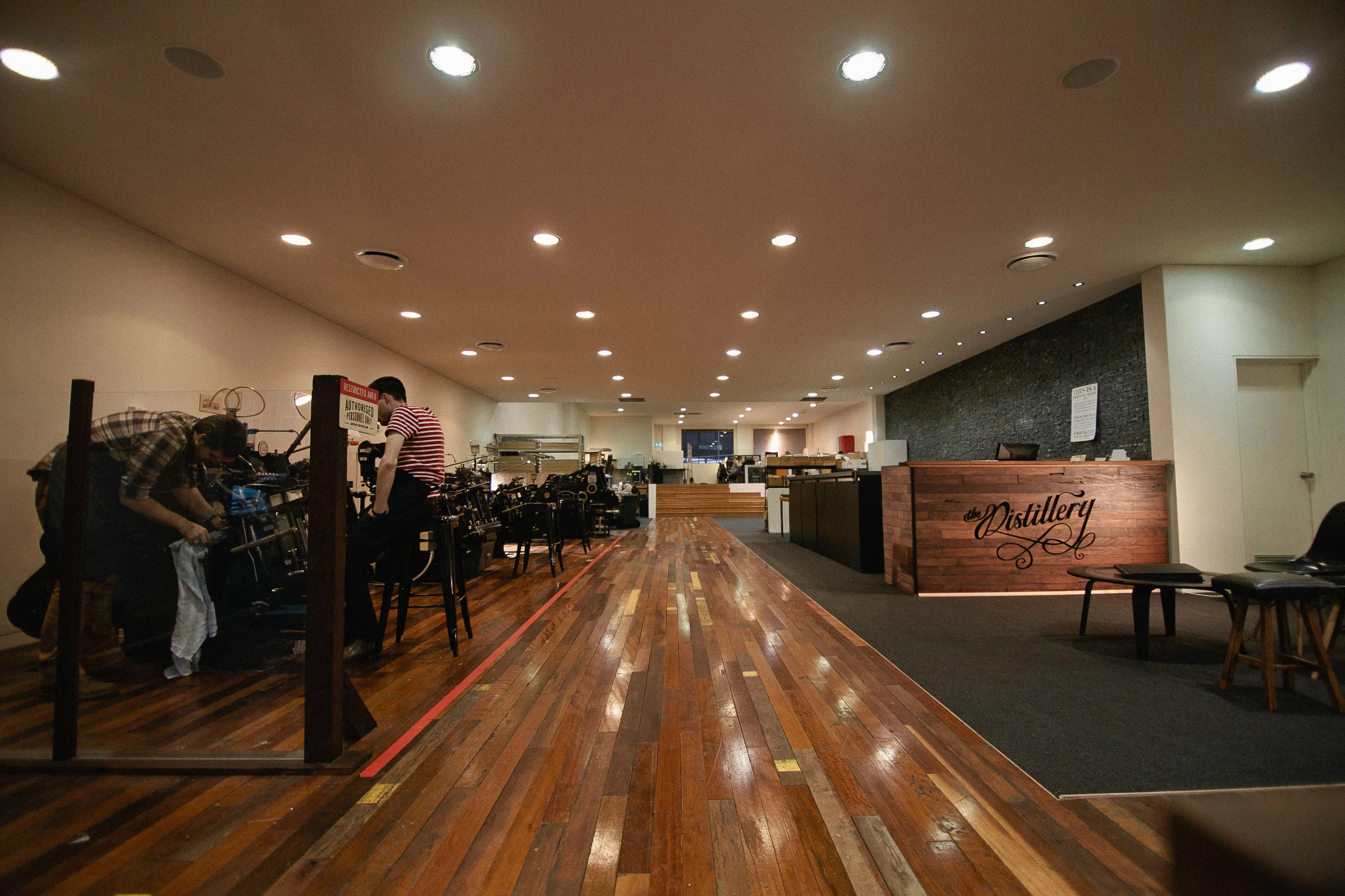 Article: The Distillery - Purifying Letterpress