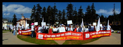 beautiful, mountainous sapa in northern vietnam