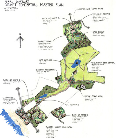 Hitesh Mehta's conceptual master plan of Pearl Sanctuary works around nature such as the wetland in the Philippines.