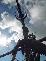 Totems like this are not uncommon in remote regions