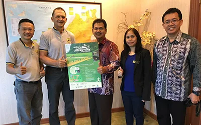 The event is a supported by the Sarawak Government and endorsed by Tourism Malaysia.