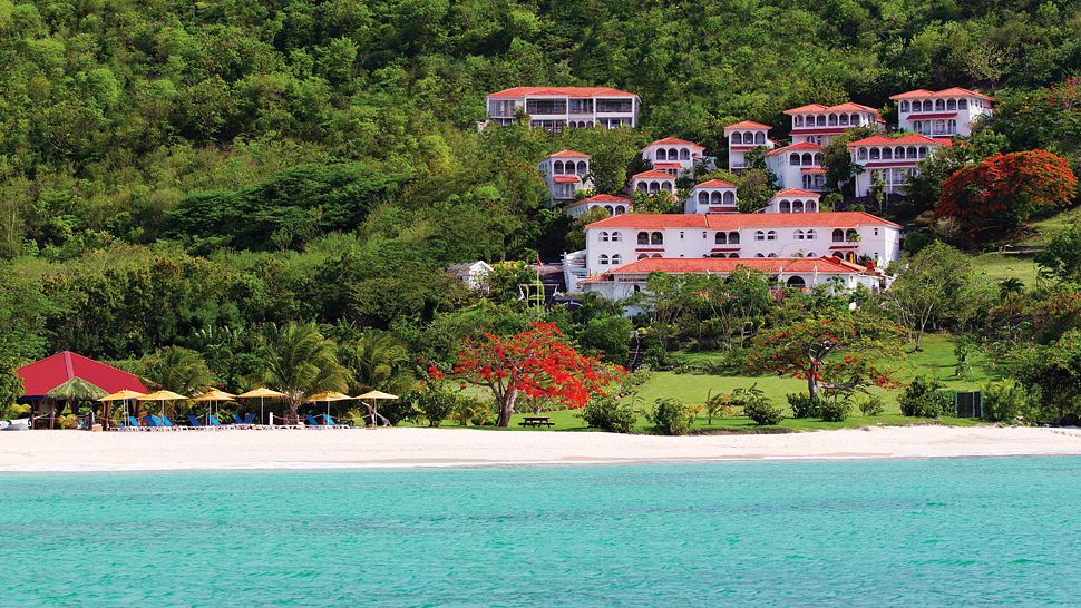 Mount Cinnamon Resort & Beach Club on the hillside of Grand Anse Beach in Grenada
