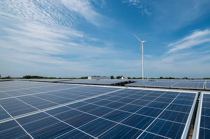 © NTU Media News Release - Hybrid Microgrids with 14-storey high wind turbine at Semakau Landfill