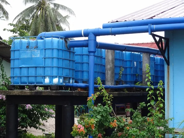 Rainwater harvesting is a good idea and pays off quicker than one thinks. At Loola Adventure Resort, rainwater is used for a number of purposes and has reduced their bills significantly.