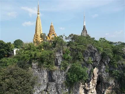 Phnom Sampov has a rich and sometimes dark history to discover. Courtesy Battambang Tourism