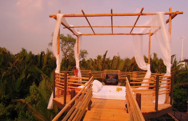The View with a Room is about the scenery, not five star fittings. Courtesy Tree House.