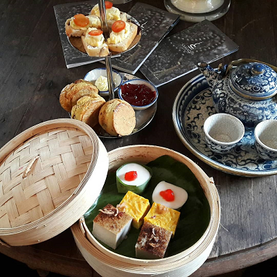 There's no time like tea time at the Villa Samadhi Singapore
