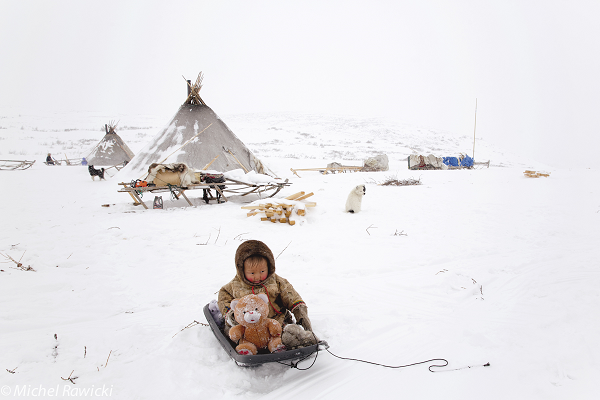 Change is taking place even with the Inuit communities due to the Internet. Photo by Michel Rawicki.