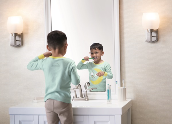 Sleep routine involving wearing comfy pajamas and brushing teeth promote good health. Photo courtesy Westin.