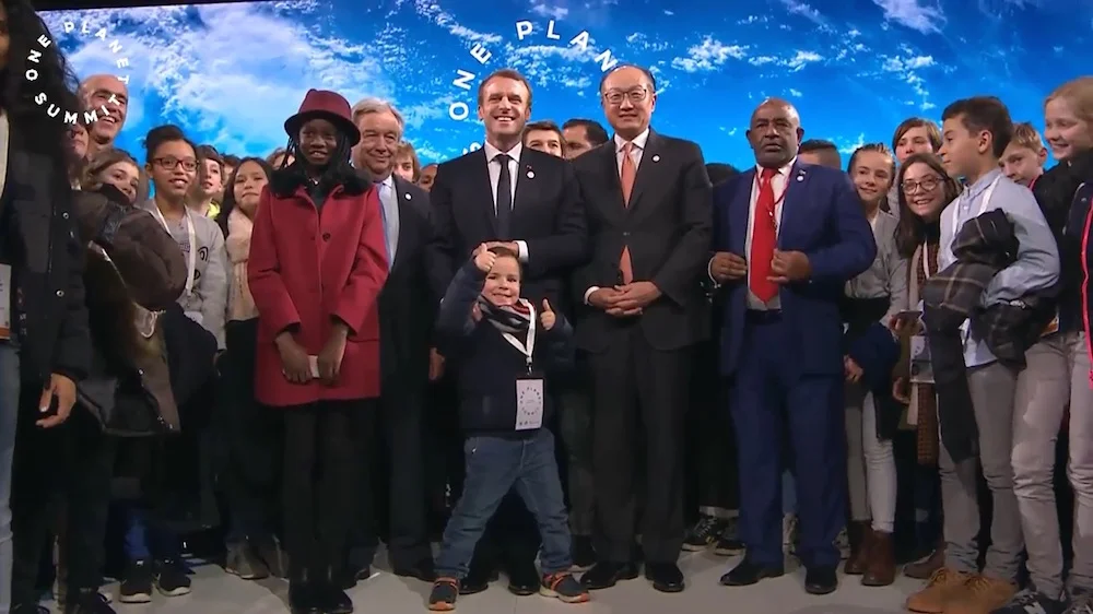 French President Emmanuel Macron launched the One Planet Summit in Paris to mark the second year anniversary of the Paris Agreement last December, providing a platform for multilateral partnerships.