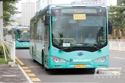Shenzhen now runs over 16,000 electric buses across all areas of the city. Courtesy China Bus.