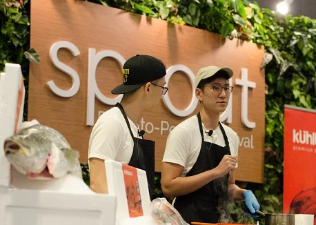Cooking demos will also feature at SPROUT. Courtesy Suntec.