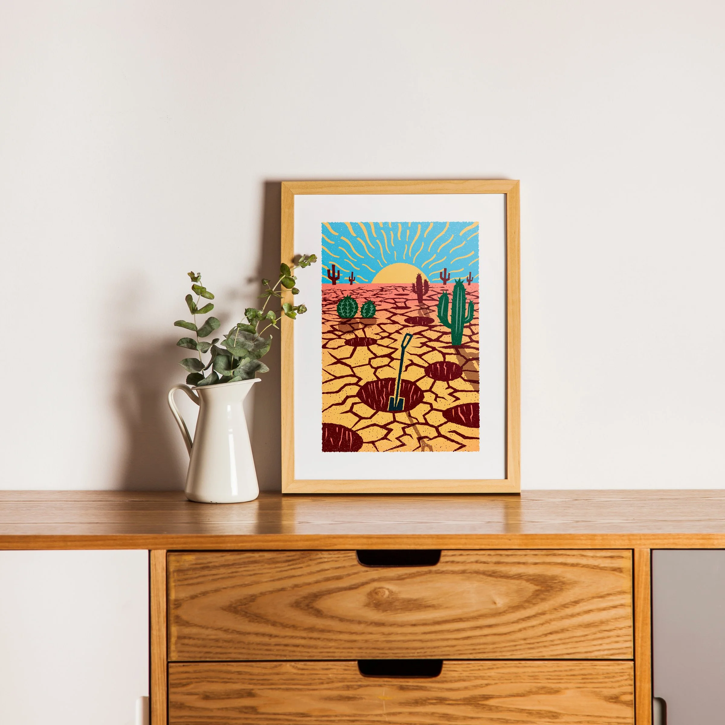 Under the Hot Sun - C Oak cabinet.jpg