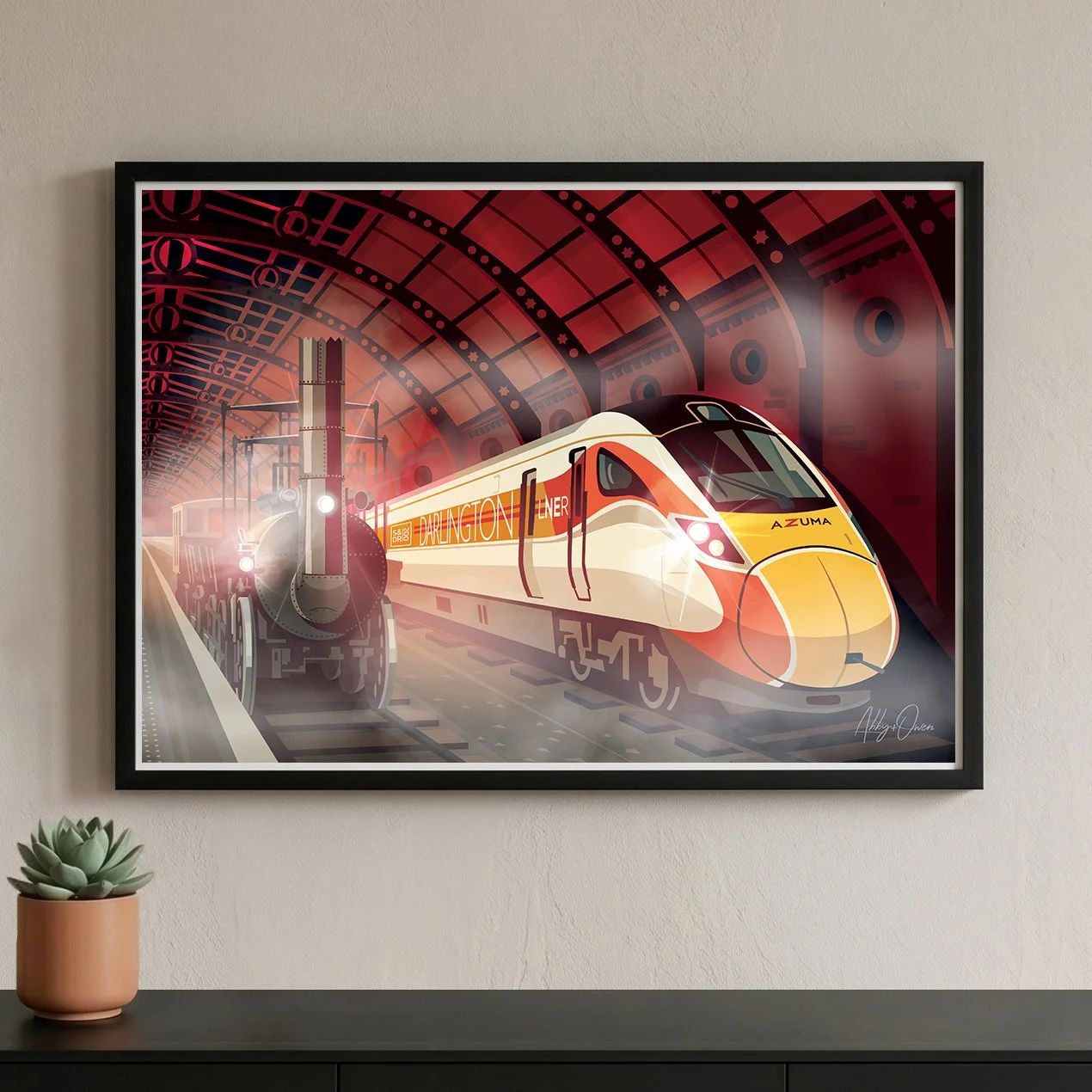 S&DR200 - LNER Azuma 801 207 "Darlington" x Locomotion No.1