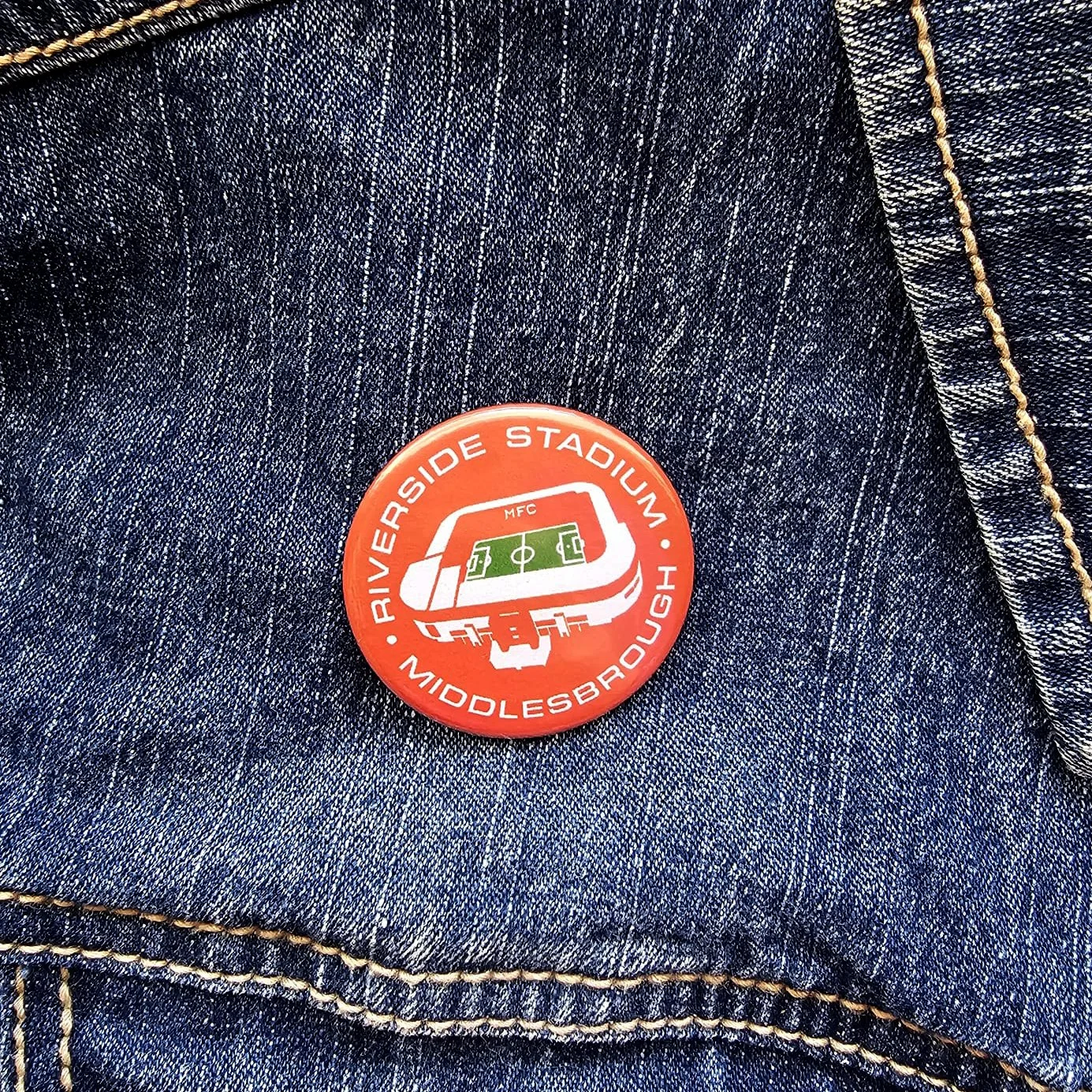 38mm Badge of Riverside Stadium