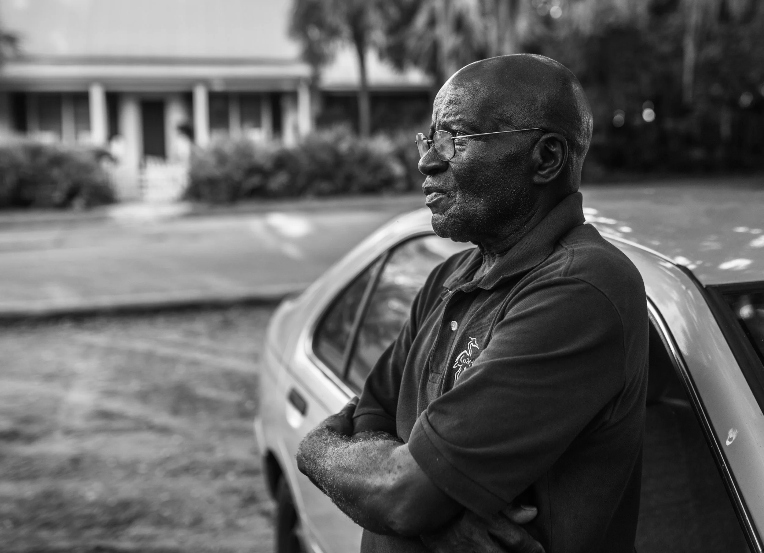 Richard is a local resident in Darien, Georgia. "I've been in this town for 30 years. Right here. Always somewhere in the house," he said. Having worked in Brunswick building components for aircraft carriers with the Department of Defence, Richard retired his 30 year job and decided to work out of home. "I did that for 30 years. I enjoyed the work; real skilled work. A lot of welding. I left there, retired really, and I started doing the Lord’s [work] and here I am." Richard served in the Vietnam War as a Sargent; and is now known by the community as Sarge.