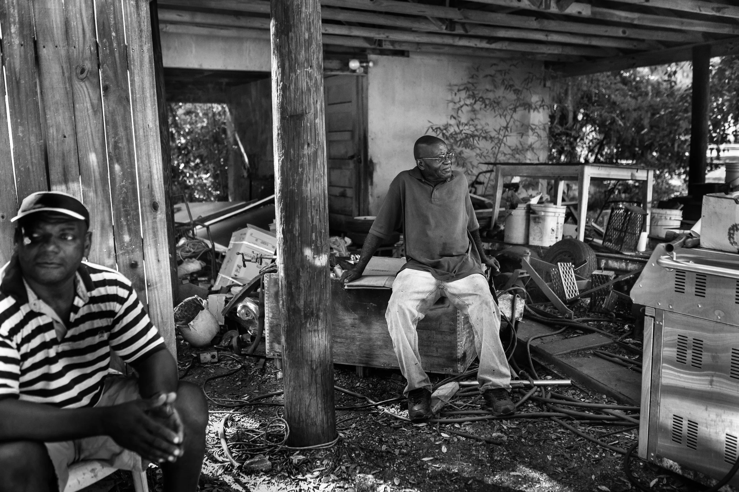 “If I could give one piece of advice...One word. Just one word. Love.  I don’t have any animosity towards nobody. I help a person out. This is my way. You just help them out. I really think I am doing something to restore trust. Everybody comes and sees me one day. .”