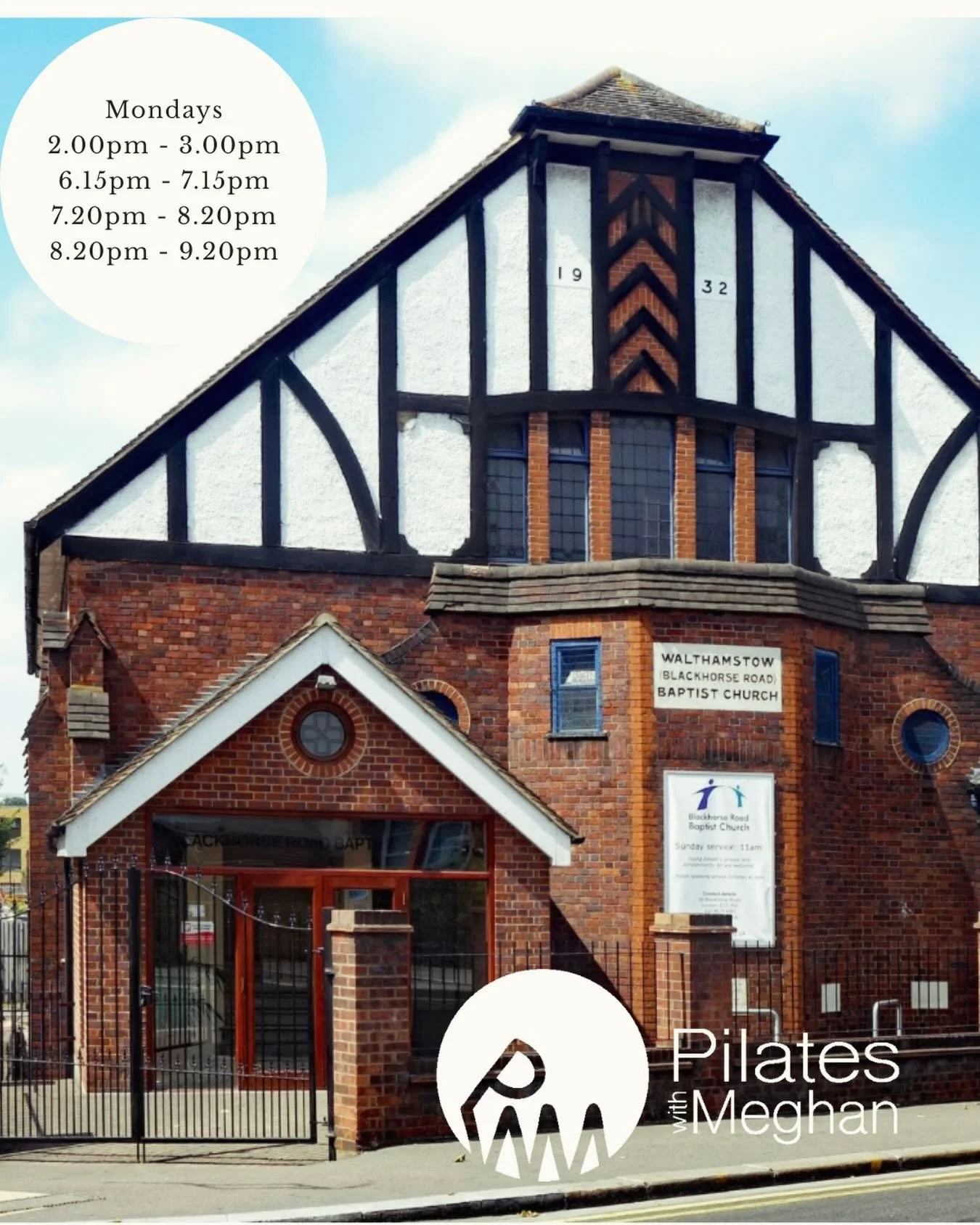 My Pilates courses at @brbc.church begin again next week; with a brand new time of 2.00pm - 3.00pm added to the schedule.

I am so grateful for local venues who enable small business like me to grow.

My classes are all open level, everyone is welcom