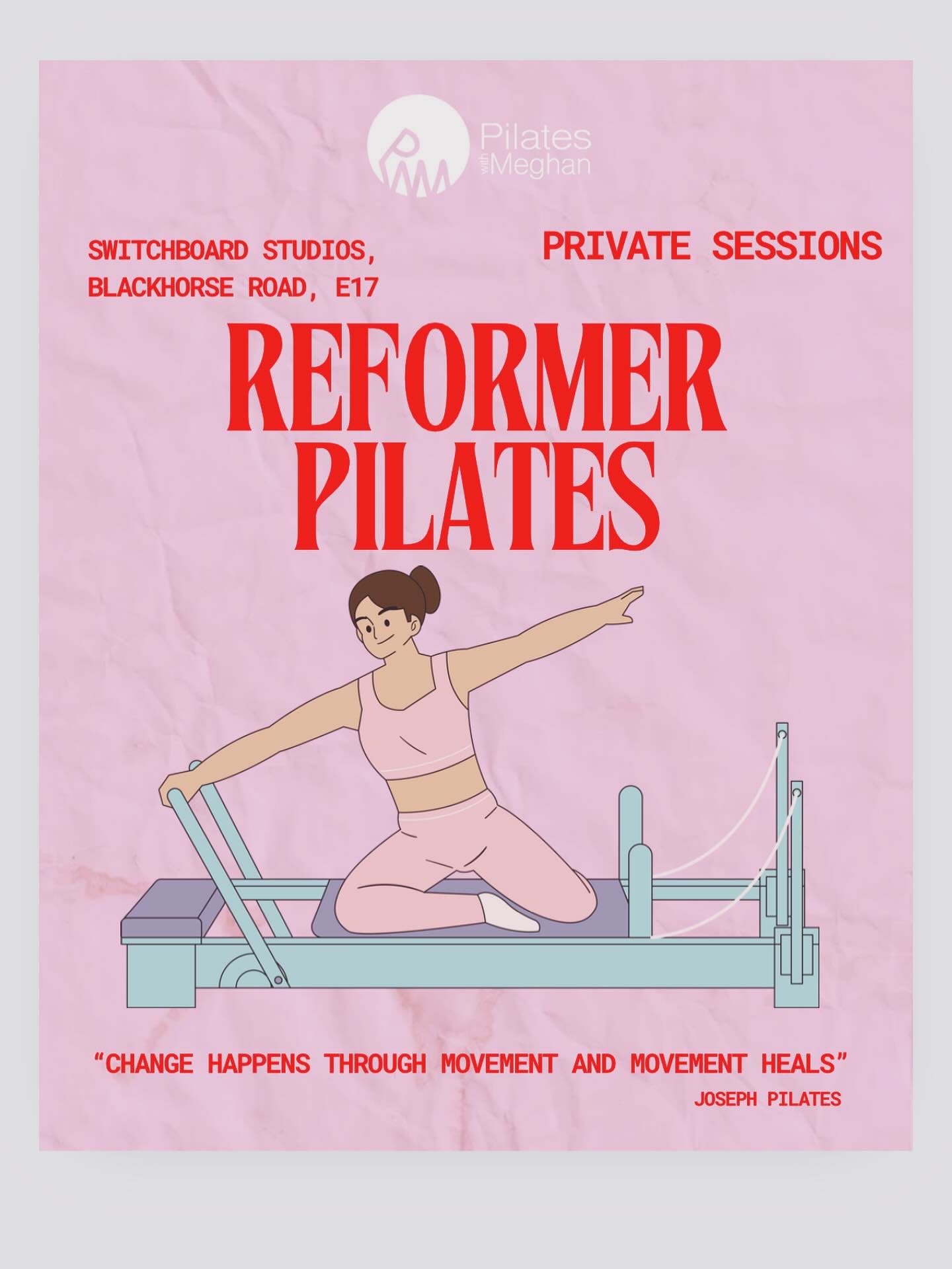 Did you know that I offer private Reformer Pilates sessions at my studio in @switchboard_studios. 
 
Whether you are completely new to Reformer Pilates and want to learn the fundamentals before joining a group class, recovering from an injury, want t
