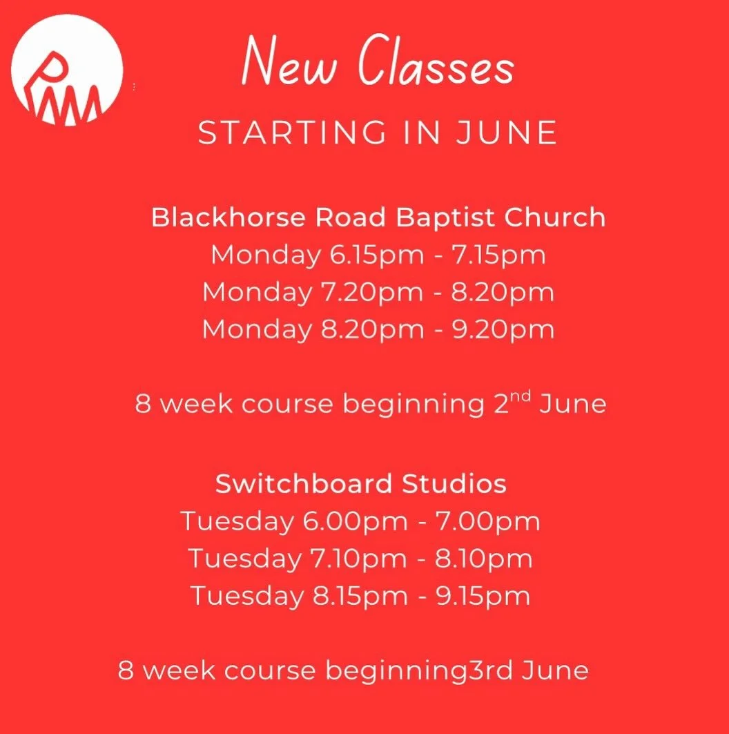I&rsquo;ll be back in June, teaching six group classes across two great local venues.

I&rsquo;ve been teaching in Blackhorse Road for ten years this year, but each class still feels exciting and new. 

My classes are all open level, everyone is welc