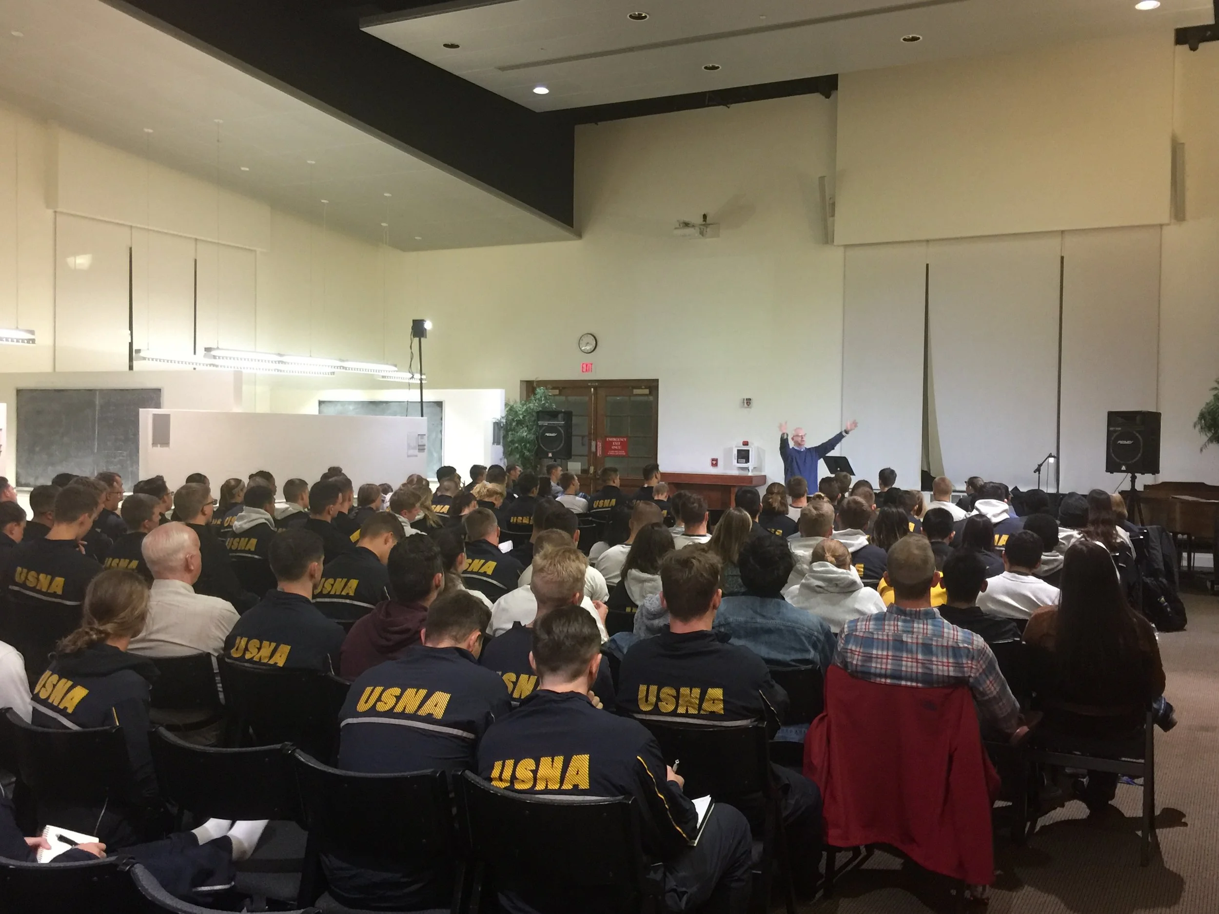 Randy Newman at USNA