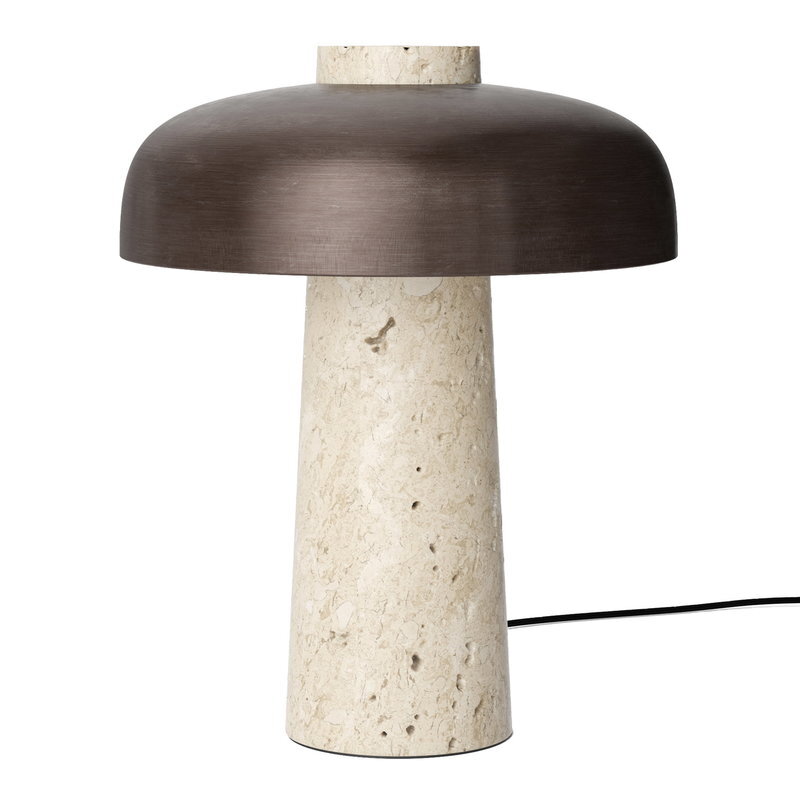 Reverse table lamp, Menu