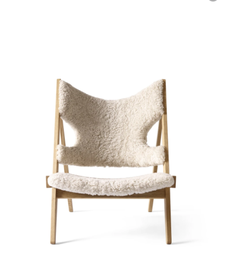 Knitting lounge chair, Menu