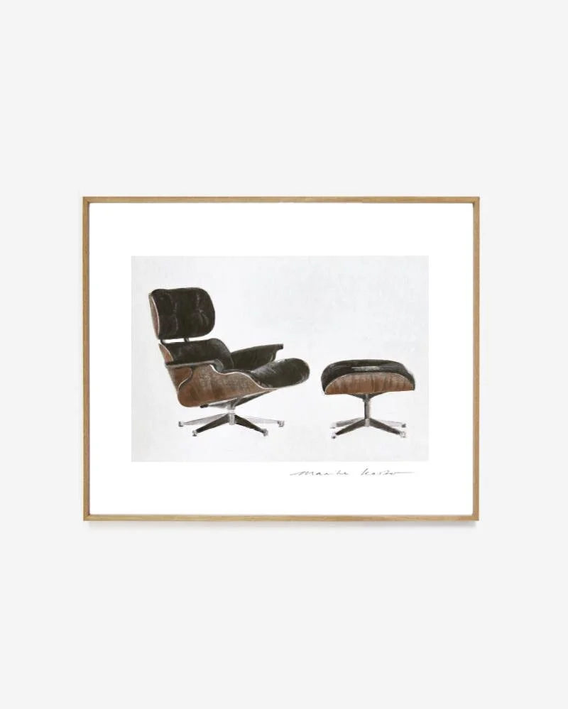 DESIGN SERIE 'EAMES LOUNGE'