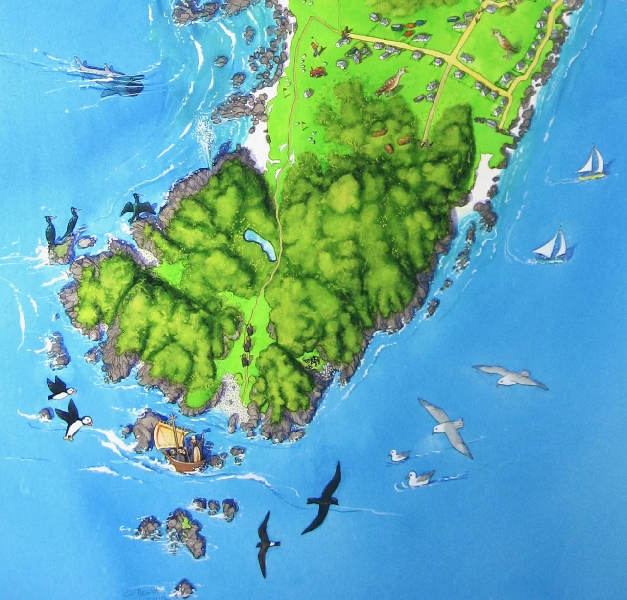 Iona - detail